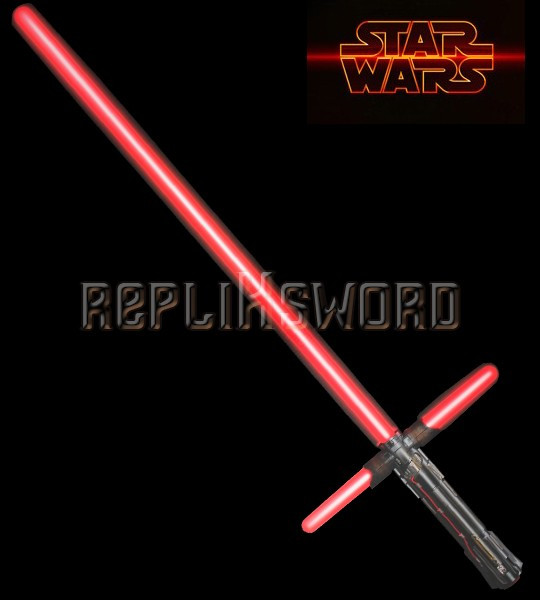 Achat Sabre Laser de Kylo Ren Chevalier, Le Nouveau Mechant de Star Wars,  REPHBR015 - Repliksword