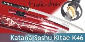 Katana Forge Bambou K46 Soshu Kitae Fudoshin
