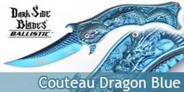 Couteau Dragon Blue DS-A019BL Master Cutlery