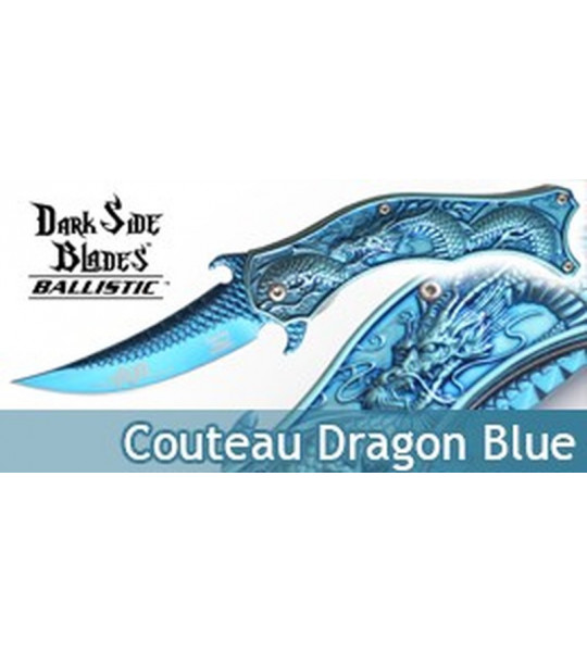 Couteau Dragon Blue DS-A019BL Master Cutlery