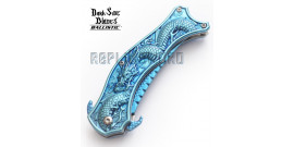 Couteau Dragon Blue DS-A019BL Master Cutlery