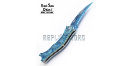 Couteau Dragon Blue DS-A019BL Master Cutlery
