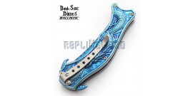 Couteau Dragon Blue DS-A019BL Master Cutlery