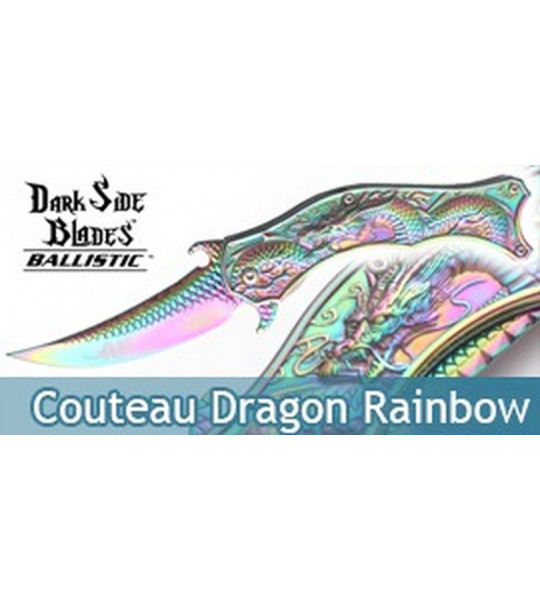 Couteau Dragon Rainbow DS-A019RB Master Cutlery