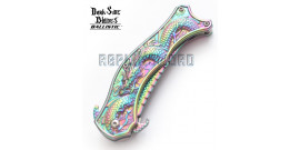 Couteau Dragon Rainbow DS-A019RB Master Cutlery