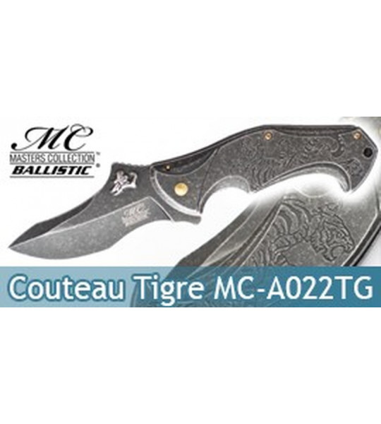 Couteau de Poche Tigre MC-A022TG Master Cutlery