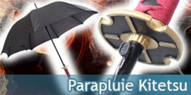 Parapluie Kitetsu Red One Piece V3601BK