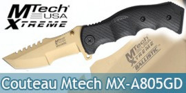Couteau Pliant Mtech Xtreme MX-A805GD