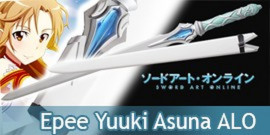 Sword Art Online Epee ALfheim ALO Yuuki Asuna