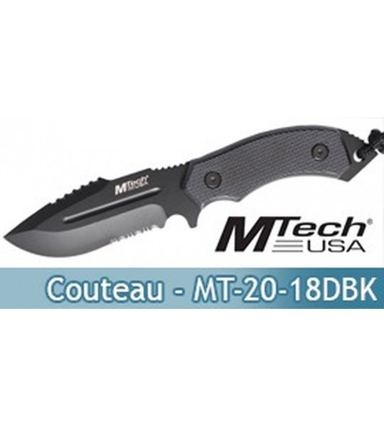 Couteau de Chasse MT-20-18DBK Master Cutlery
