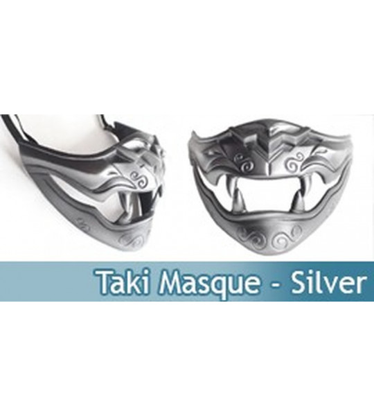 Soul Calibur Masque de Taki Mask Silver Cosplay