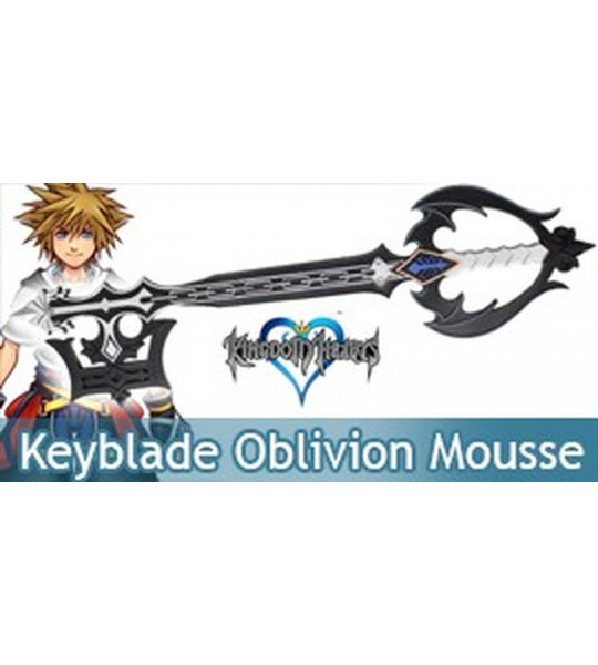 Kingdom Hearts Keyblade Oblivion Sora Mousse Latex