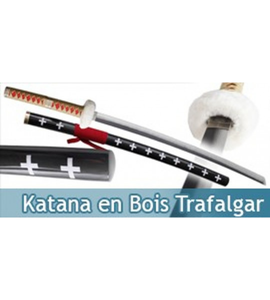 Katana en Bois Trafalgar Law Replique Epee