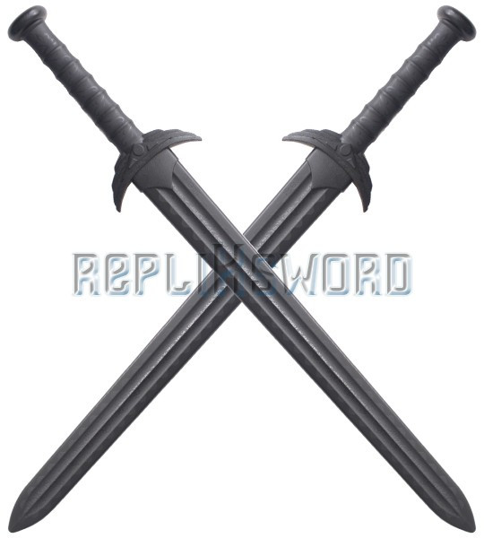 2X Glaive de Combat Romain Polypropylene Epee