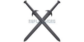 2X Glaive de Combat Romain Polypropylene Epee