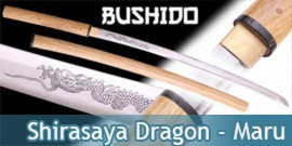 Bushido - Katana Shirasaya Forgé Dragon - Maru 1045