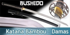 Bushido - Katana Forgé Bambou - Damas