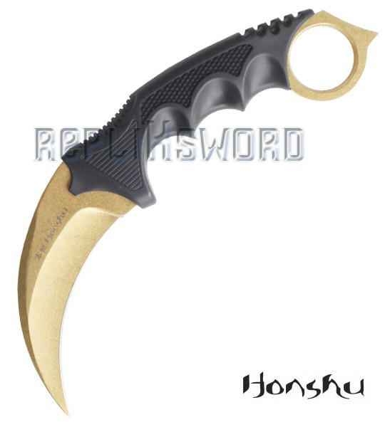 Couteau Karambit Honhsu UC3131 Gold Editon