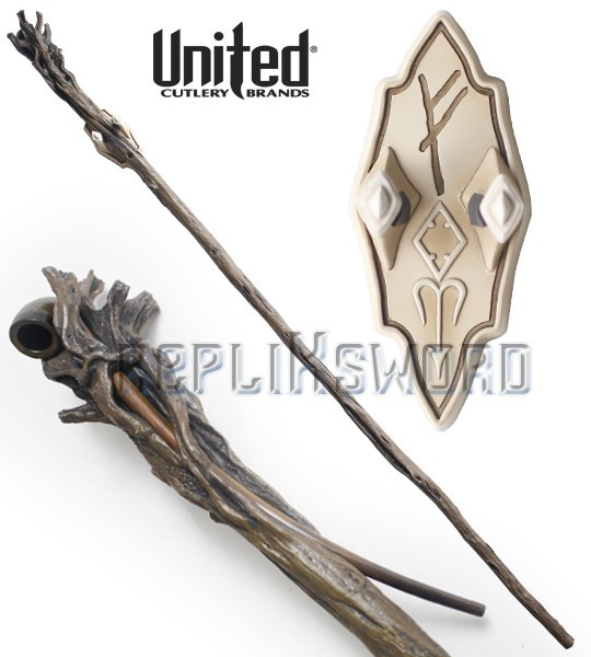 Le Hobbit Baton Gandalf Le Gris + Pipe UC3108 United Cutlery