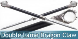 Epee Double Lame Dragon Claw