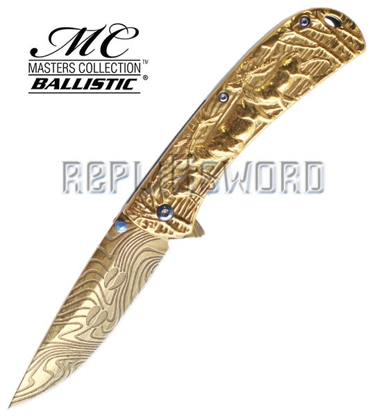 Couteau Pliant Gold Cerf MC-A033GD