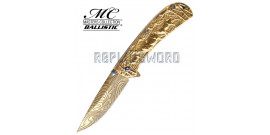 Couteau Pliant Gold Cerf MC-A033GD