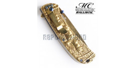 Couteau Pliant Gold Cerf MC-A033GD