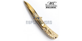 Couteau Pliant Gold Cerf MC-A033GD