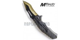 Couteau Pliant Gold Black MT-A920GD Mtech USA