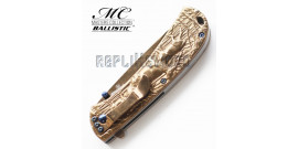 Couteau Pliant Bronze Cerf Masters Colection MC-A033CP