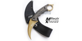 Couteau Karambit Mtech USA MX-8140BN Gold Edition