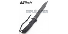 Couteau de Chasseur Poignard Mtech MT-20-57BK