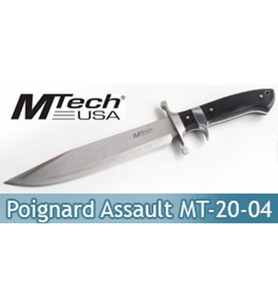 Poignard Assault Couteau Mtech MT-20-04 Tactique