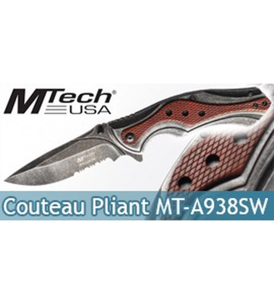 Couteau Pliant Brown Edition MT-A938SW