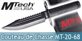 Petit Couteau de Chasse Mtech USA MT-20-68BK