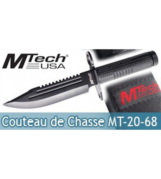 Petit Couteau de Chasse Mtech USA MT-20-68BK