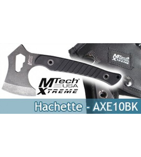 Hachette Mtech USA Xtreme Hache Camping MX-AXE10BK