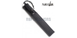 Couteau de Survie Black Survivor HK-769BK Poignard