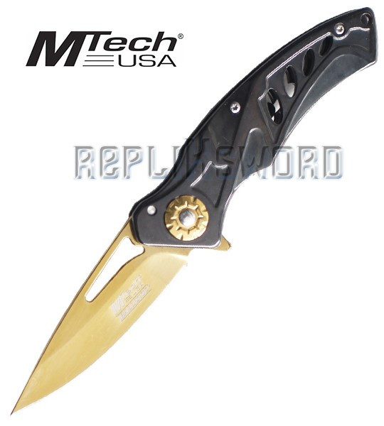 Couteau Pliant Gold Edition MT-A917BG Mtech USA