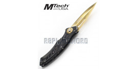 Couteau Pliant Gold Edition MT-A917BG Mtech USA