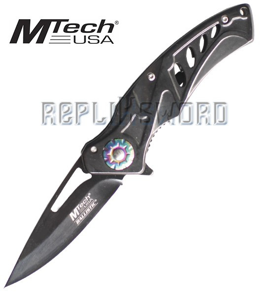 Couteau Pliant Black Edition MT-A917BK Mtech USA
