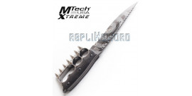 Couteau Poing Americain Poignard Mtech MX-8142SL