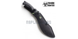 Machette Zombie Hunter Green Kukri Couteau ZB-117GN