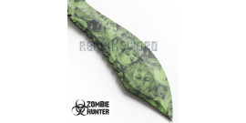 Machette Zombie Hunter Green Kukri Couteau ZB-117GN