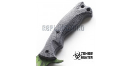 Machette Zombie Hunter Green Kukri Couteau ZB-117GN