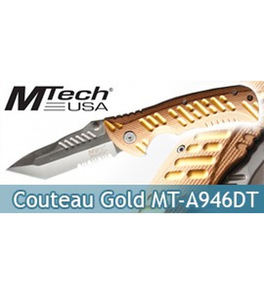 Couteau de Poche Gold Mtech USA MT-A946DT