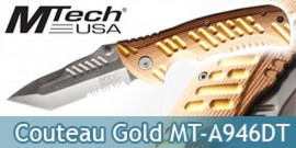 Couteau de Poche Gold Mtech USA MT-A946DT