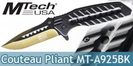 Couteau Pliant de Poche  Mtech USA MT-A925BK