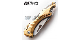 Couteau de Poche Gold Mtech USA MT-A705SGD