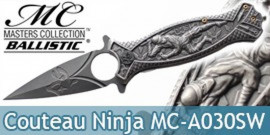 Couteau Pliant Ninja Black Masters Collection MC-A030SW